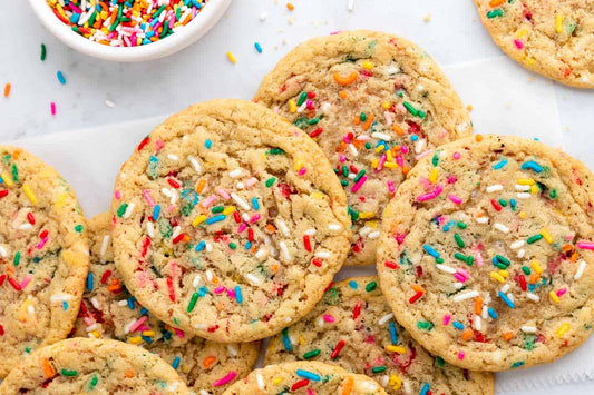 Skin Approved Funfetti Cookies