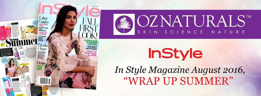 In Style Magazine-OZNaturals