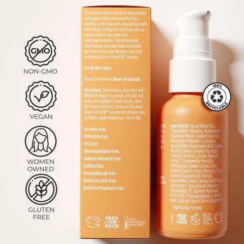 VITAMIN C SERUM IS NOW GLOW