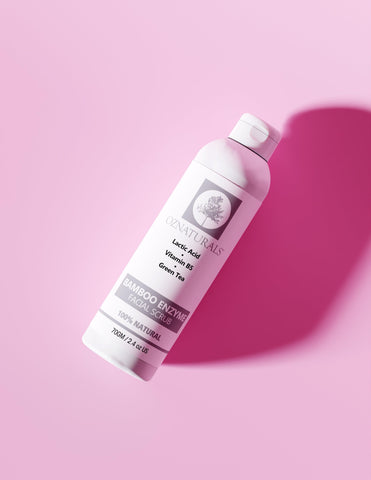 BAMBOO ENZYME FACIAL SCRUB (POLISH) - OZNaturals