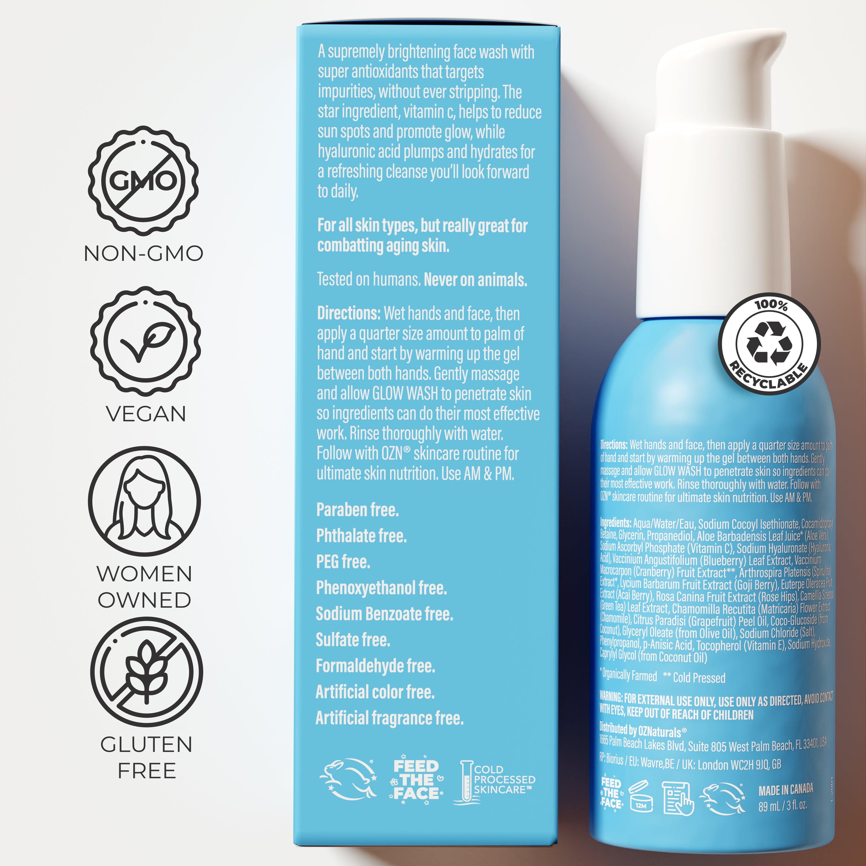 Glow Wash - OZNaturals