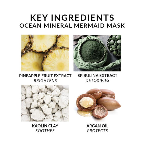 OCEAN MINERAL MERMAID MASK (CLEAR) - OZNaturals