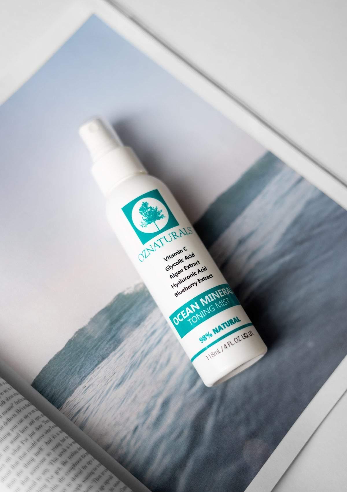 OCEAN MINERAL TONING MIST (NOURISH) - BEST BY DATE REACHED — 03/31/2023 - OZNaturals