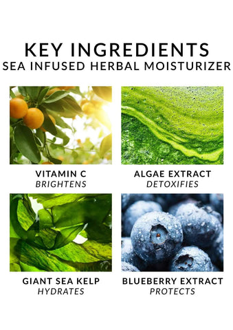 SEA INFUSED HERBAL MOISTURIZER - OZNaturals