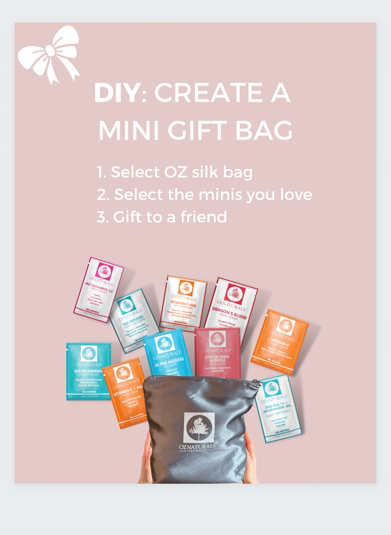 SKINCARE POUCH - OZNaturals