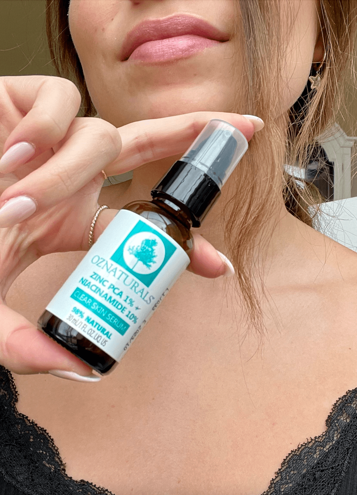 ZINC PCA + NIACINAMIDE SERUM (CLEAR) - OZNaturals